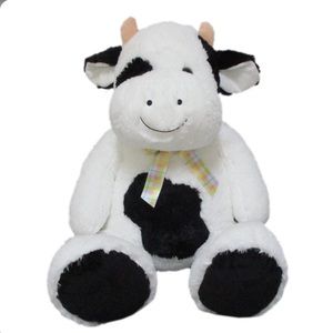 Giant cow stuffed animal
